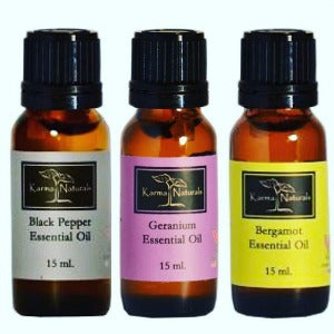 Essential Oils at Karma Organic Spa