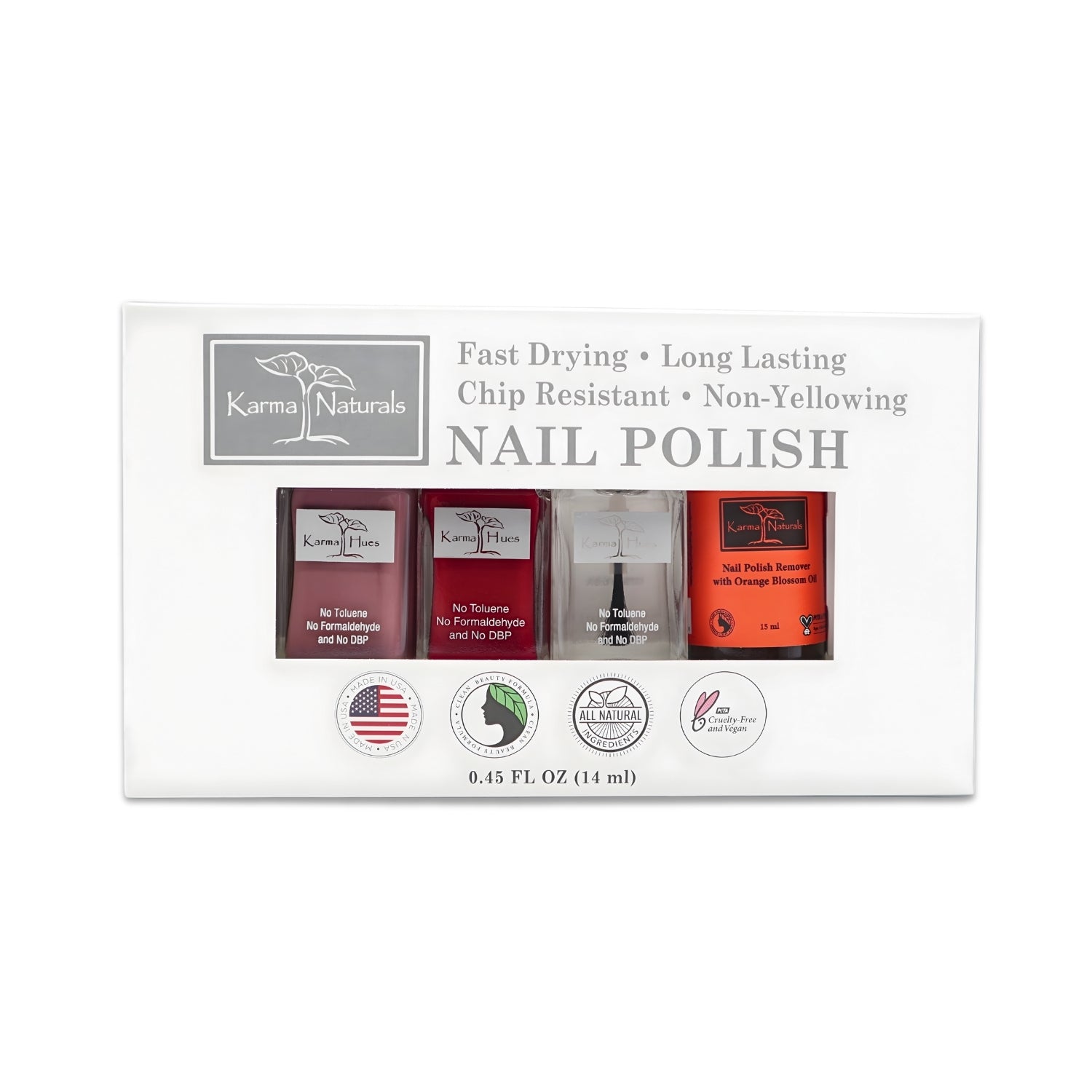 Karma Naturals Nail Polish Set ZFALL 1