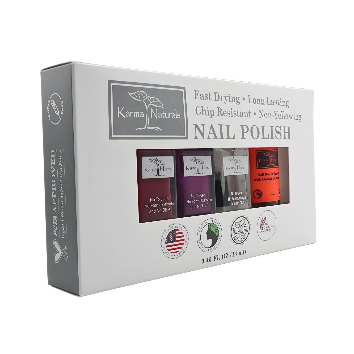 Karma Naturals Nail Polish Set ZFALL 3