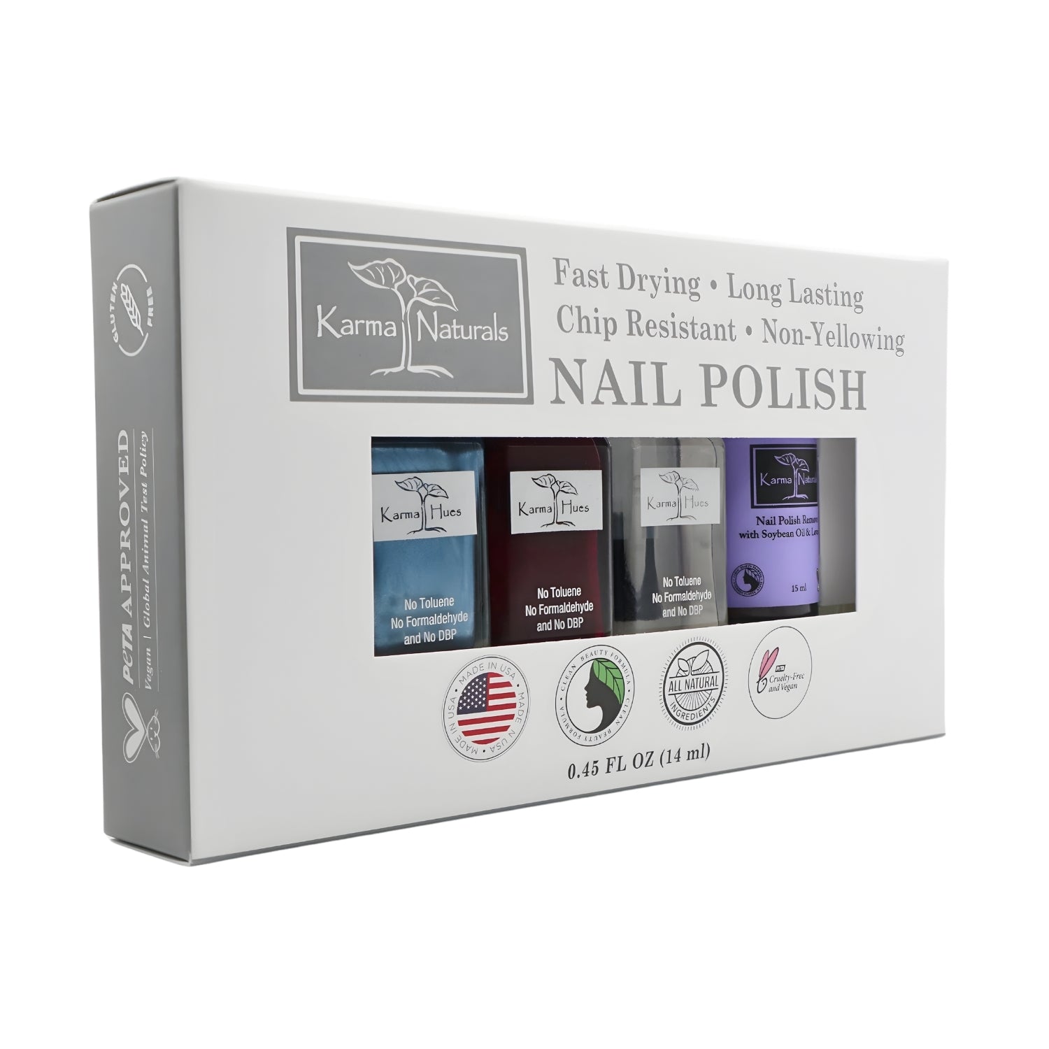 Karma Naturals Nail Polish Set ZWINTER 3