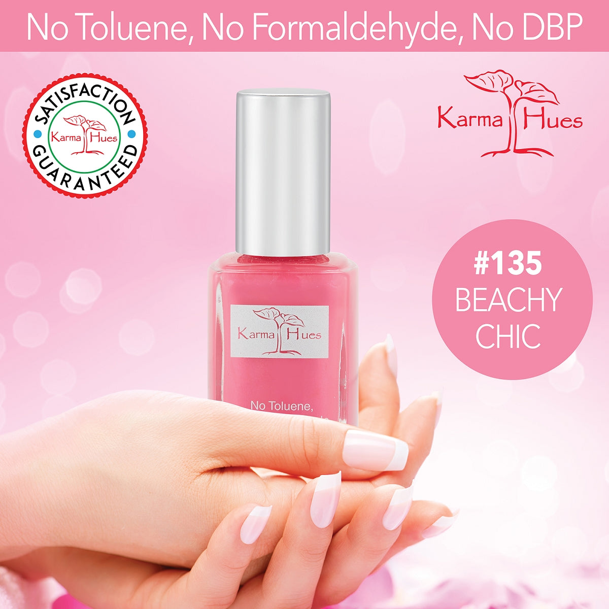 Beachy Chic - Nail Polish; Non-Toxic, Vegan, and Cruelty-Free (