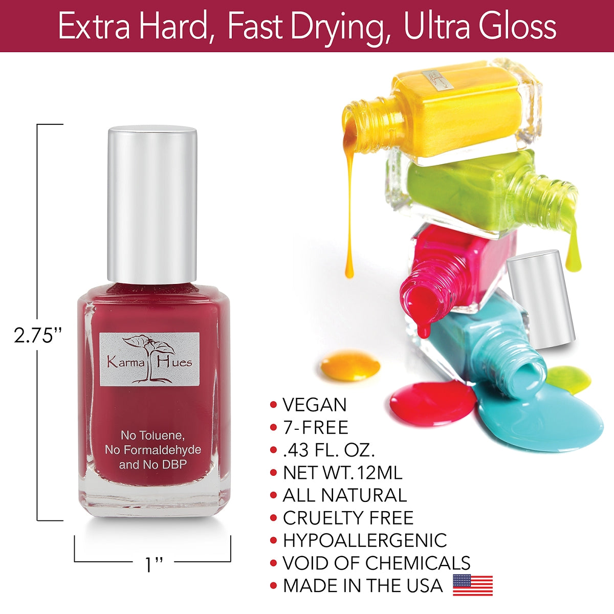 Night on the Town - Nail Polish; Non-Toxic, Vegan, and Cruelty-Free (