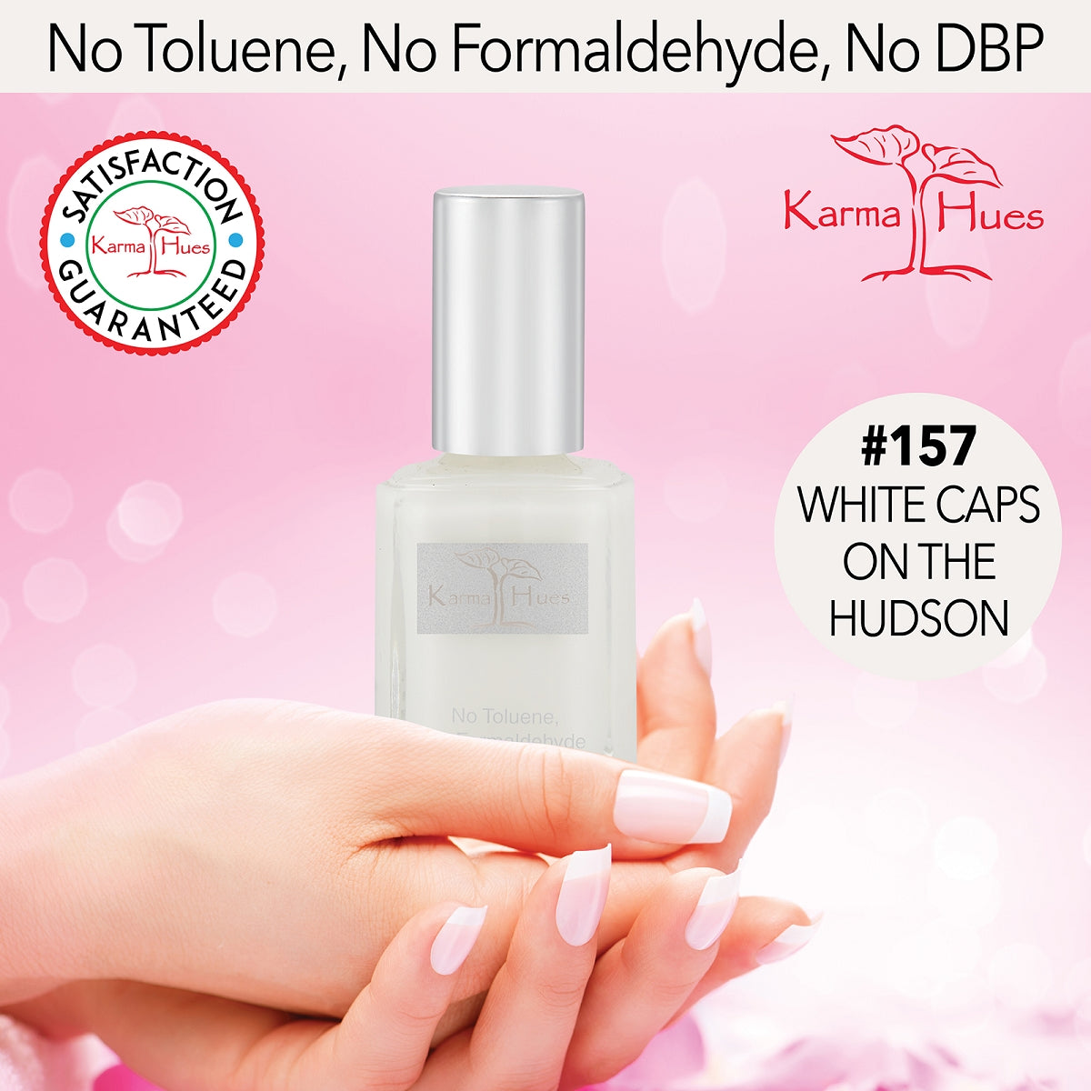 Whitecaps on the Hudson - Nail Polish; Non-Toxic, Vegan, and Cruelty-Free (