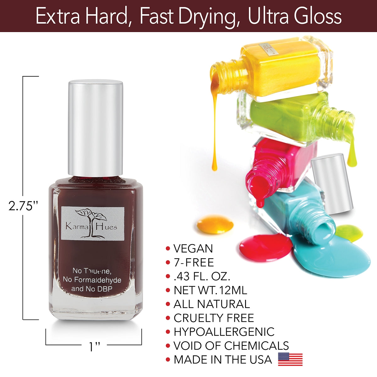 Curtain Call - Nail Polish; Non-Toxic, Vegan, and Cruelty-Free (