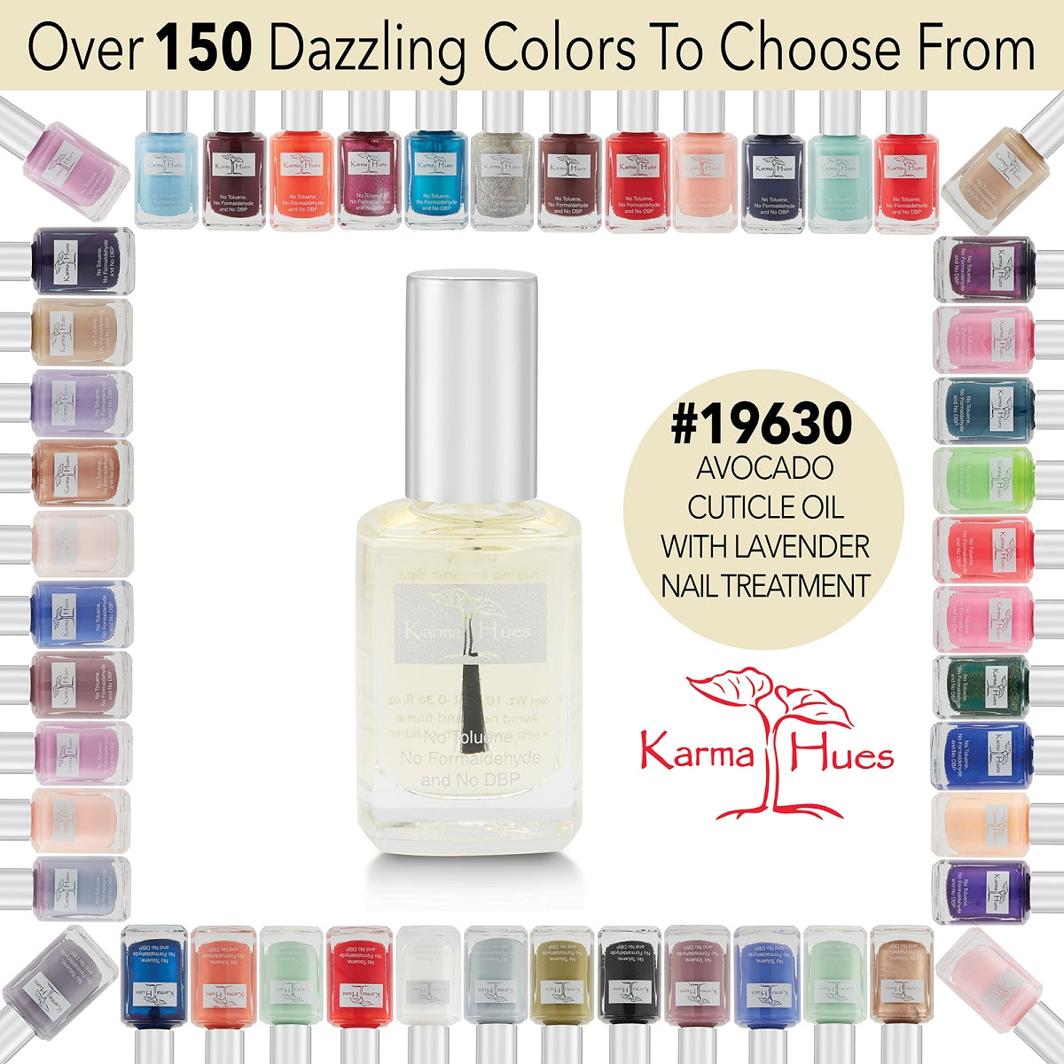 Karma Naturals Avocado Cuticle Oil with Lavender - Nail Treatment
