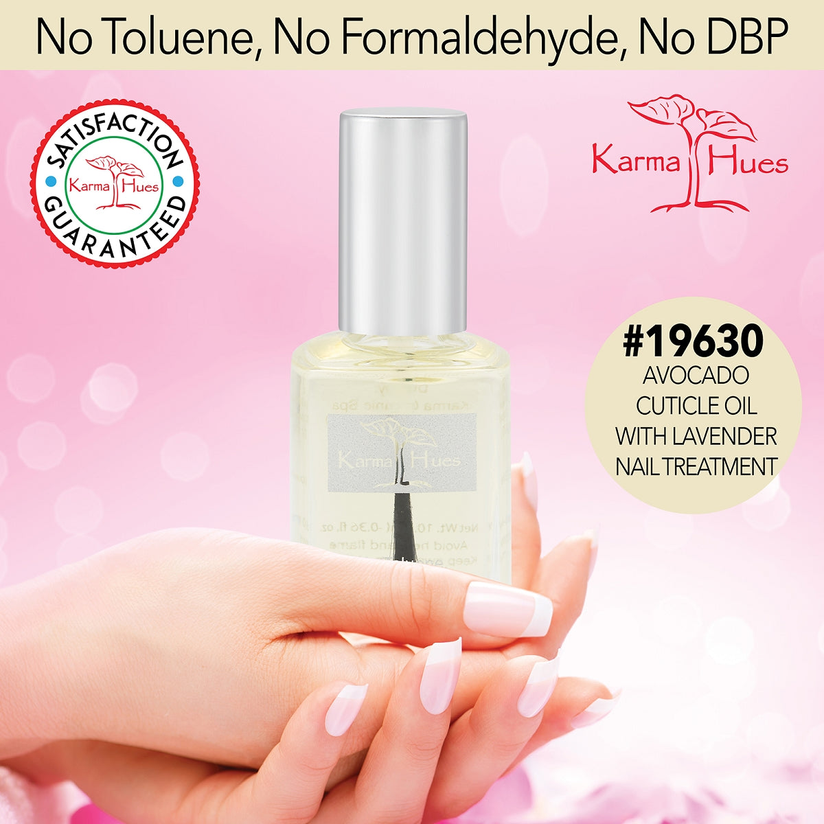 Karma Naturals Avocado Cuticle Oil with Lavender - Nail Treatment