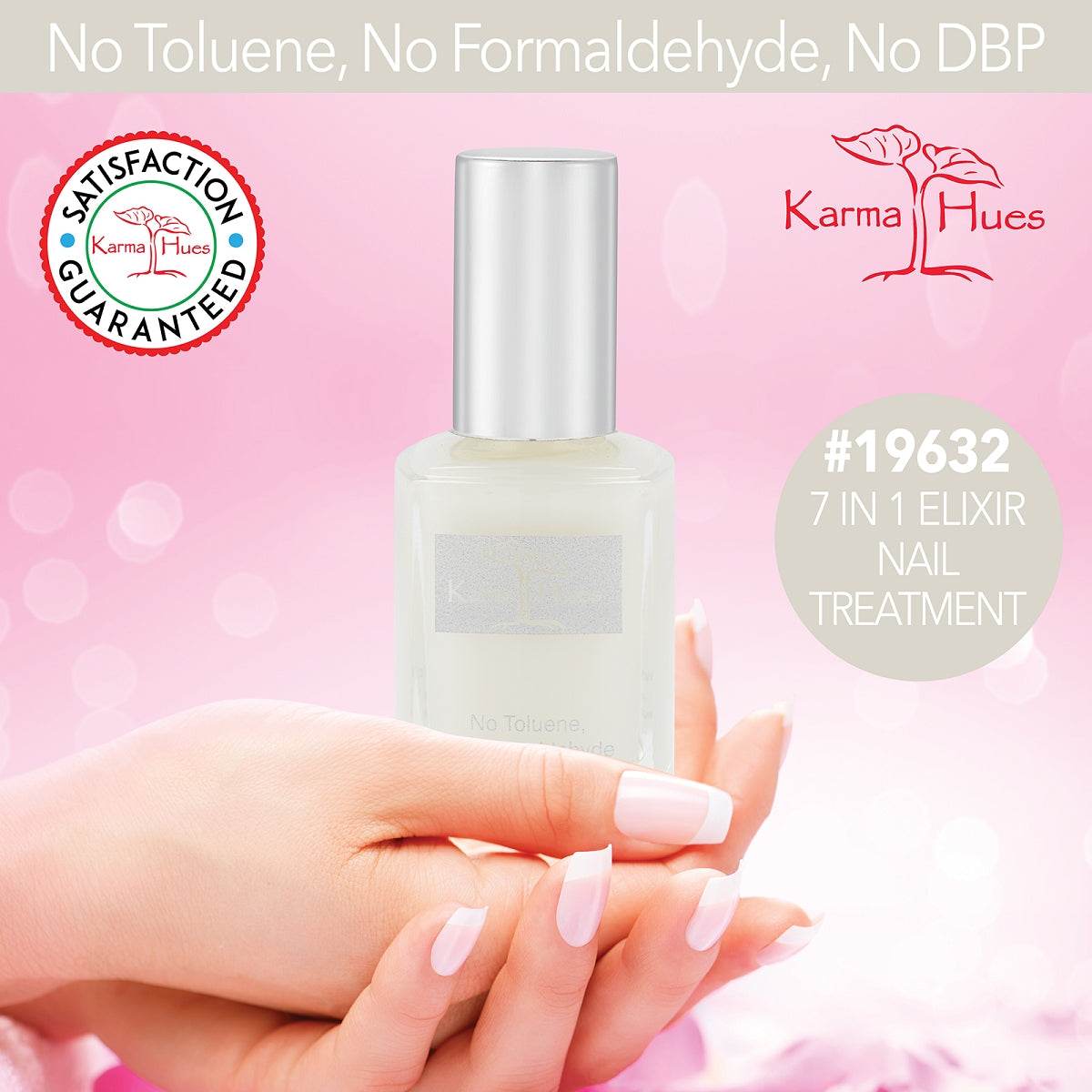 7 In 1 Elixir - Nail Treatment; Non-Toxic, Vegan, and Cruelty-Free (