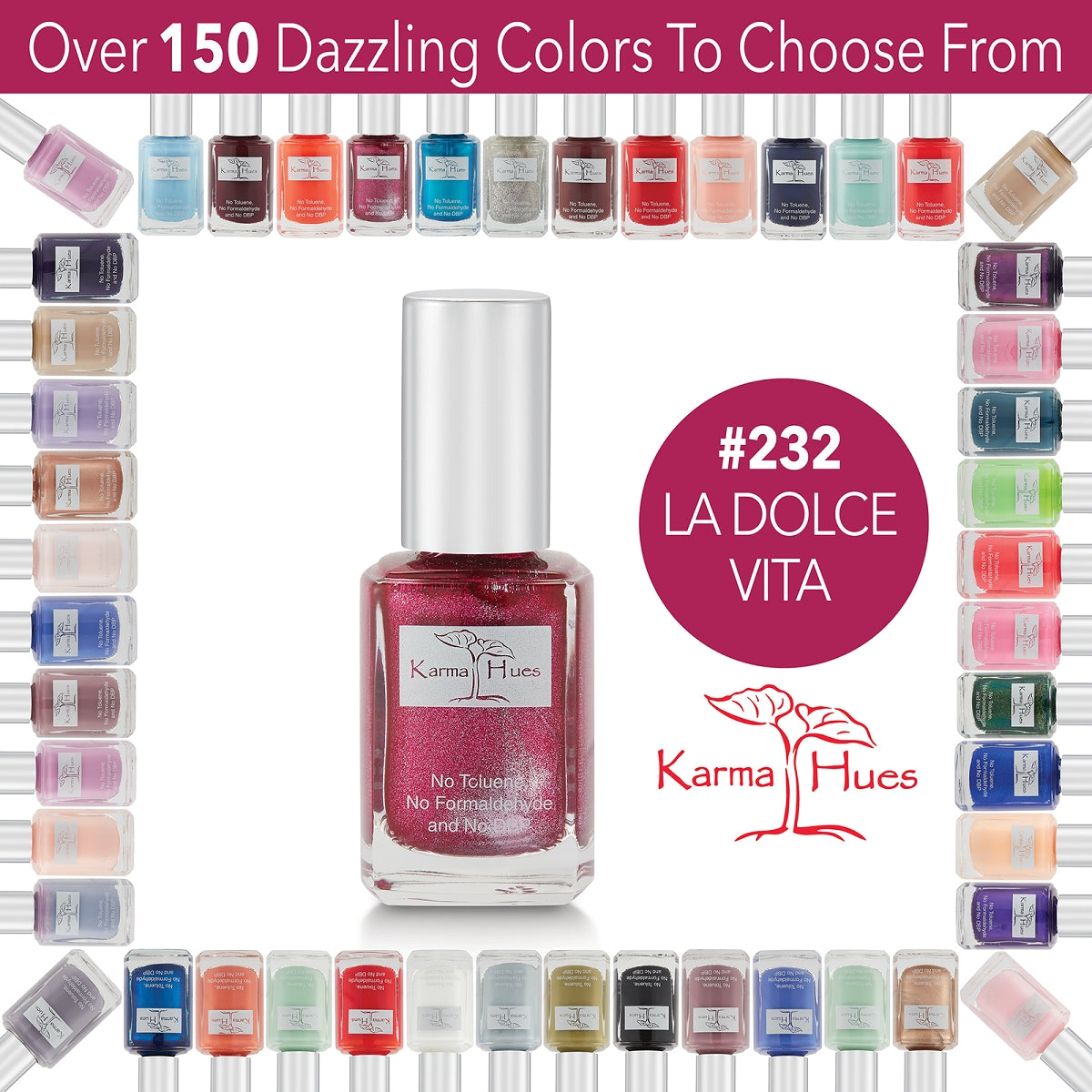 La Dolce Vita - Nail Polish; Non-Toxic, Vegan, and Cruelty-Free (
