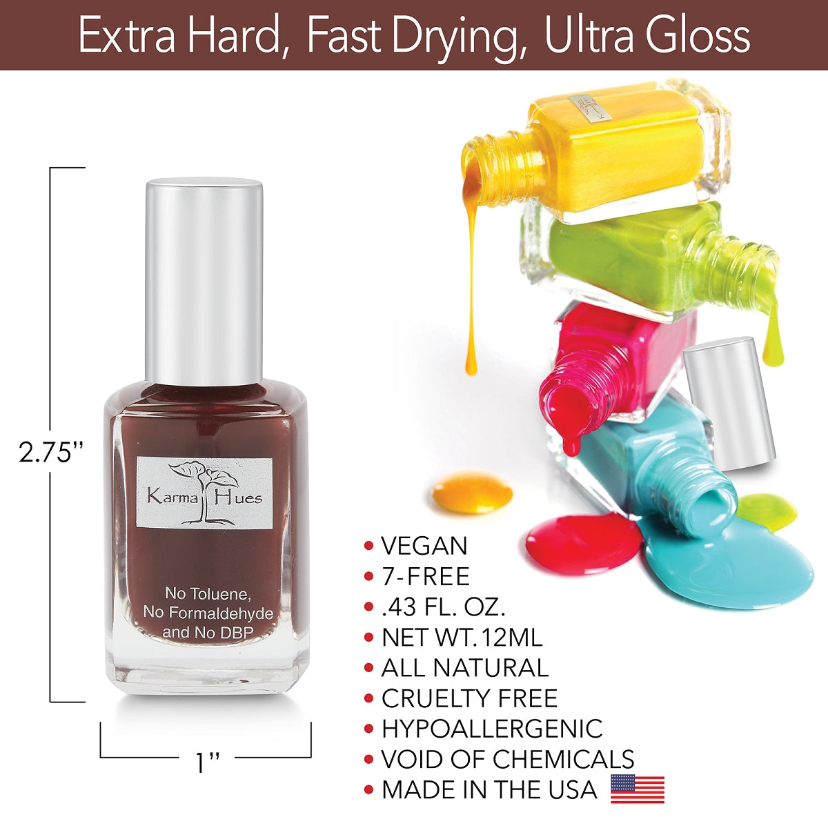 Bailey - Nail Polish; Non-Toxic, Vegan, and Cruelty-Free (