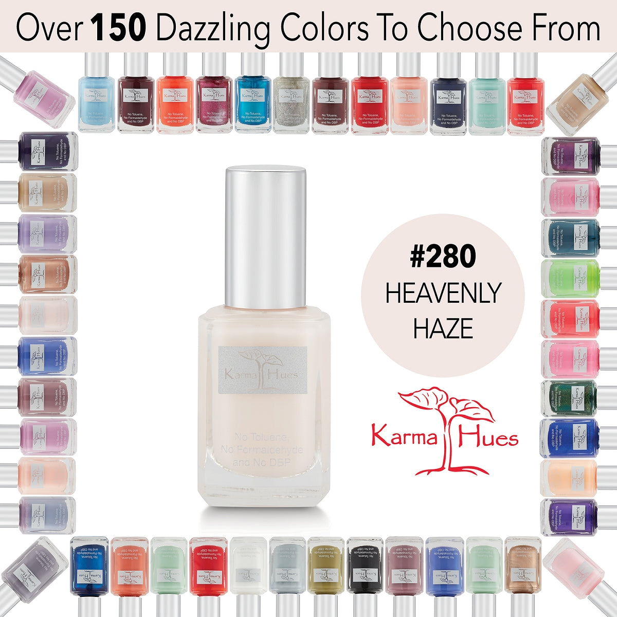 Heavenly Haze - Nail Polish; Non-Toxic, Vegan, and Cruelty-Free (