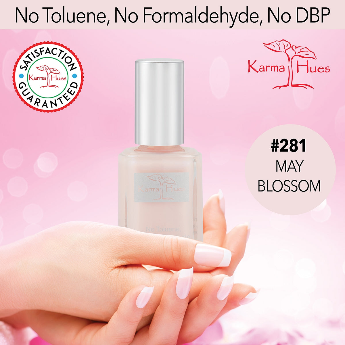 May Blossoms - Nail Polish; Non-Toxic, Vegan, and Cruelty-Free (