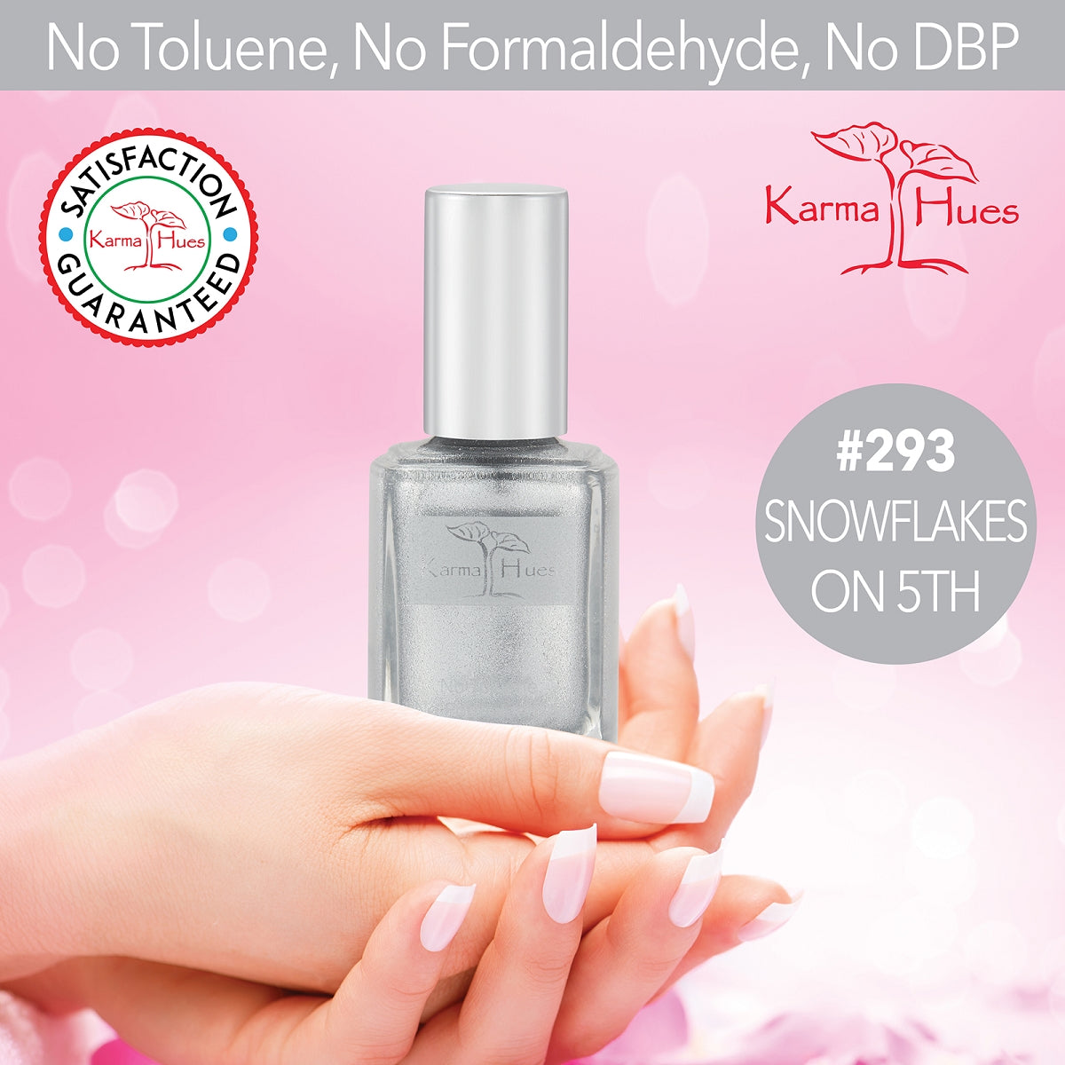 Snowflakes on 5th - Nail Polish; Non-Toxic, Vegan, and Cruelty-Free (