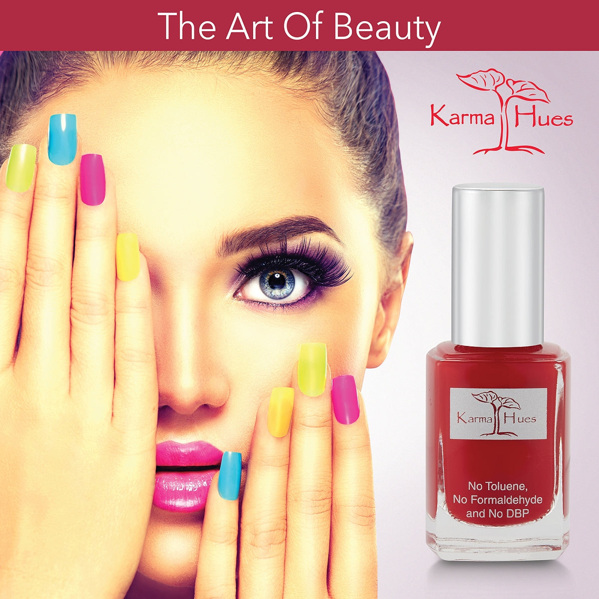 Karma Naturals Nail Polish - Red and Even