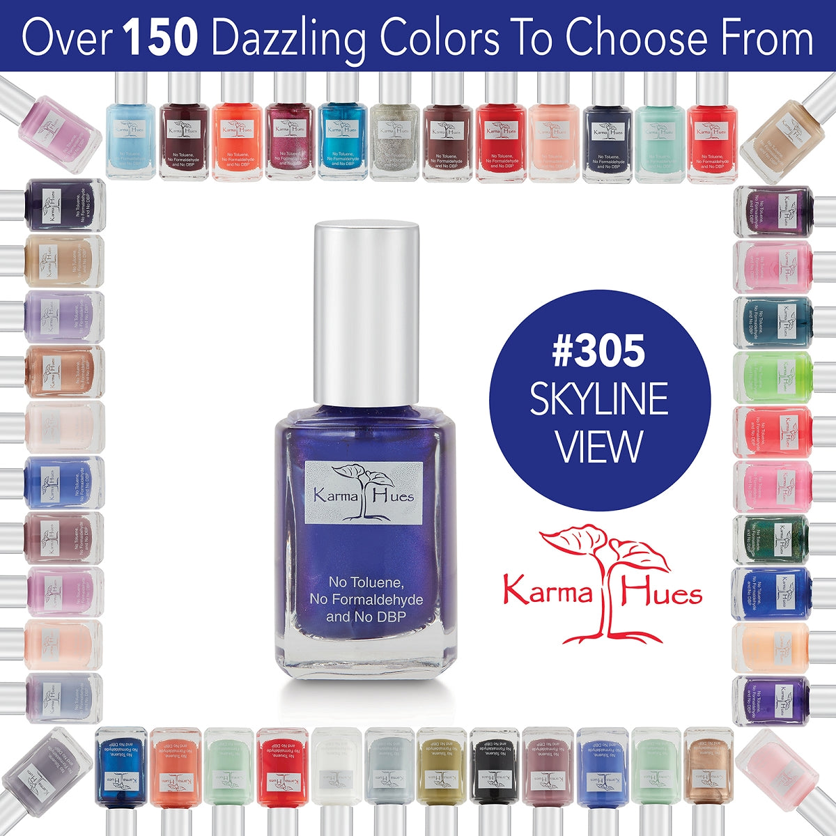 Skyline View - Nail Polish; Non-Toxic, Vegan, and Cruelty-Free (
