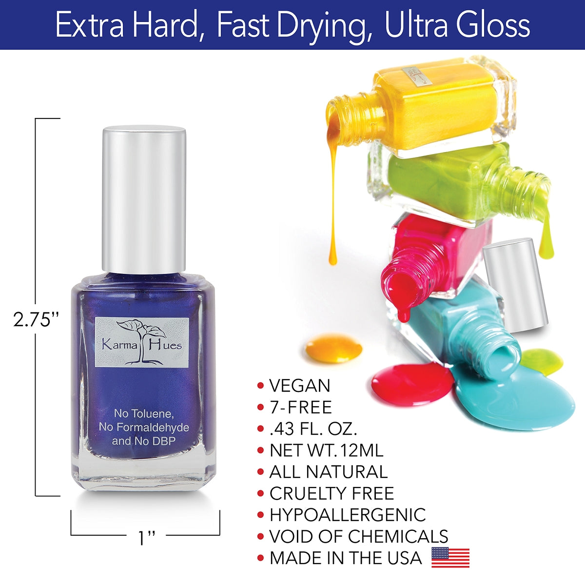 Skyline View - Nail Polish; Non-Toxic, Vegan, and Cruelty-Free (