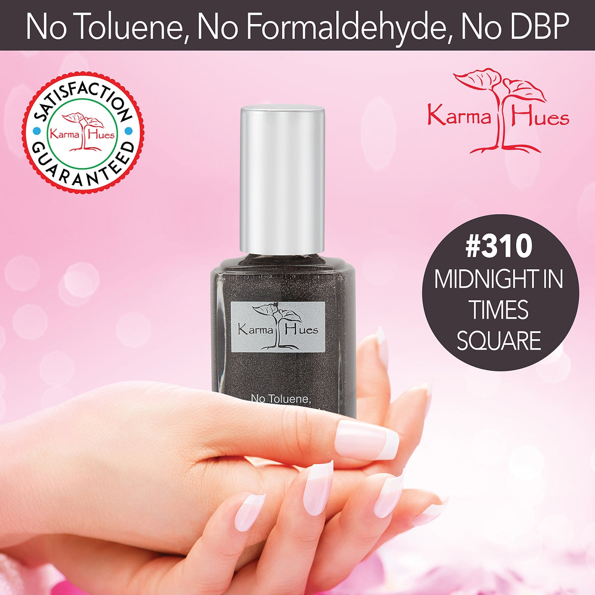 Midnight in Times Square - Nail Polish; Non-Toxic, Vegan, and Cruelty-Free (