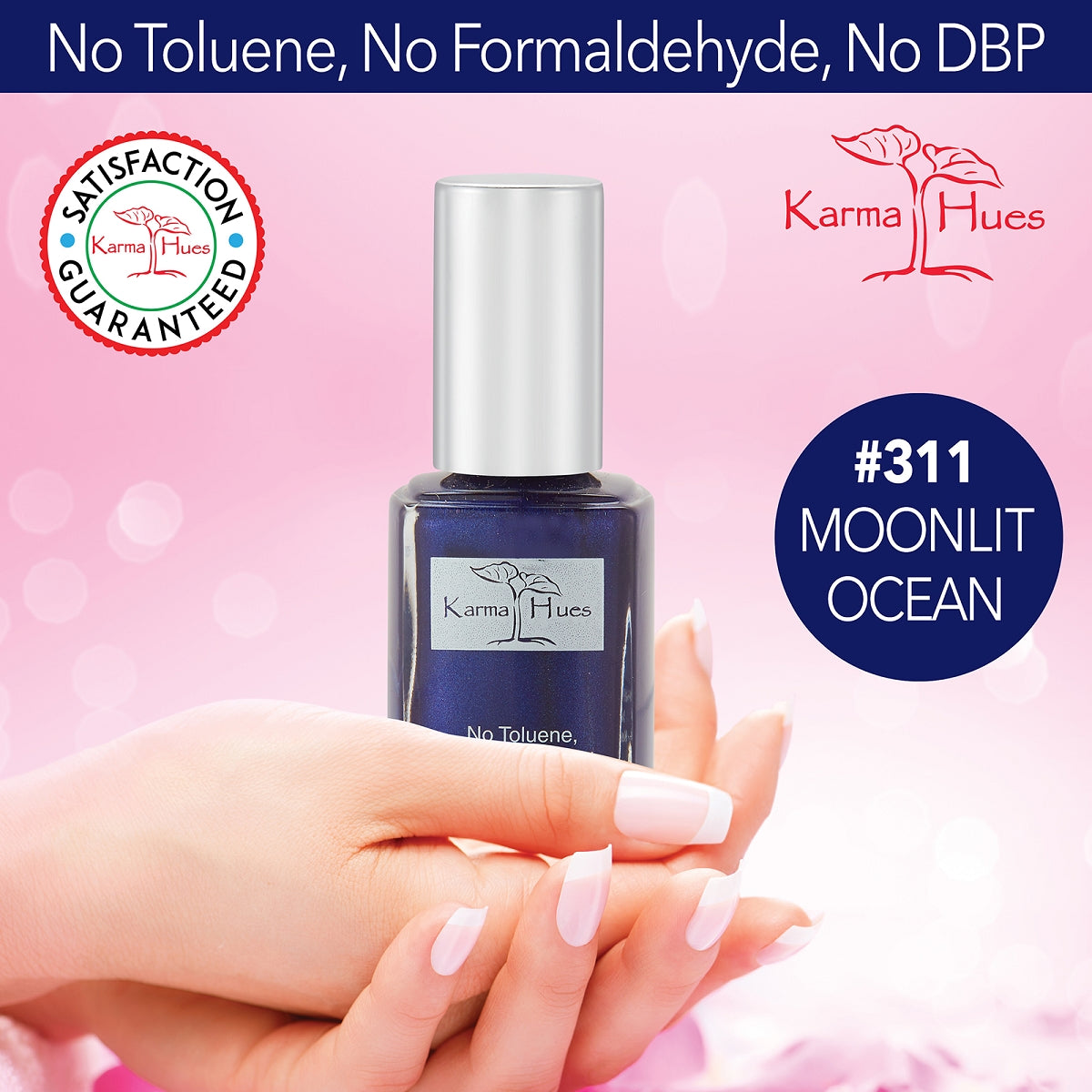 Moonlit Ocean - Nail Polish; Non-Toxic, Vegan, and Cruelty-Free (