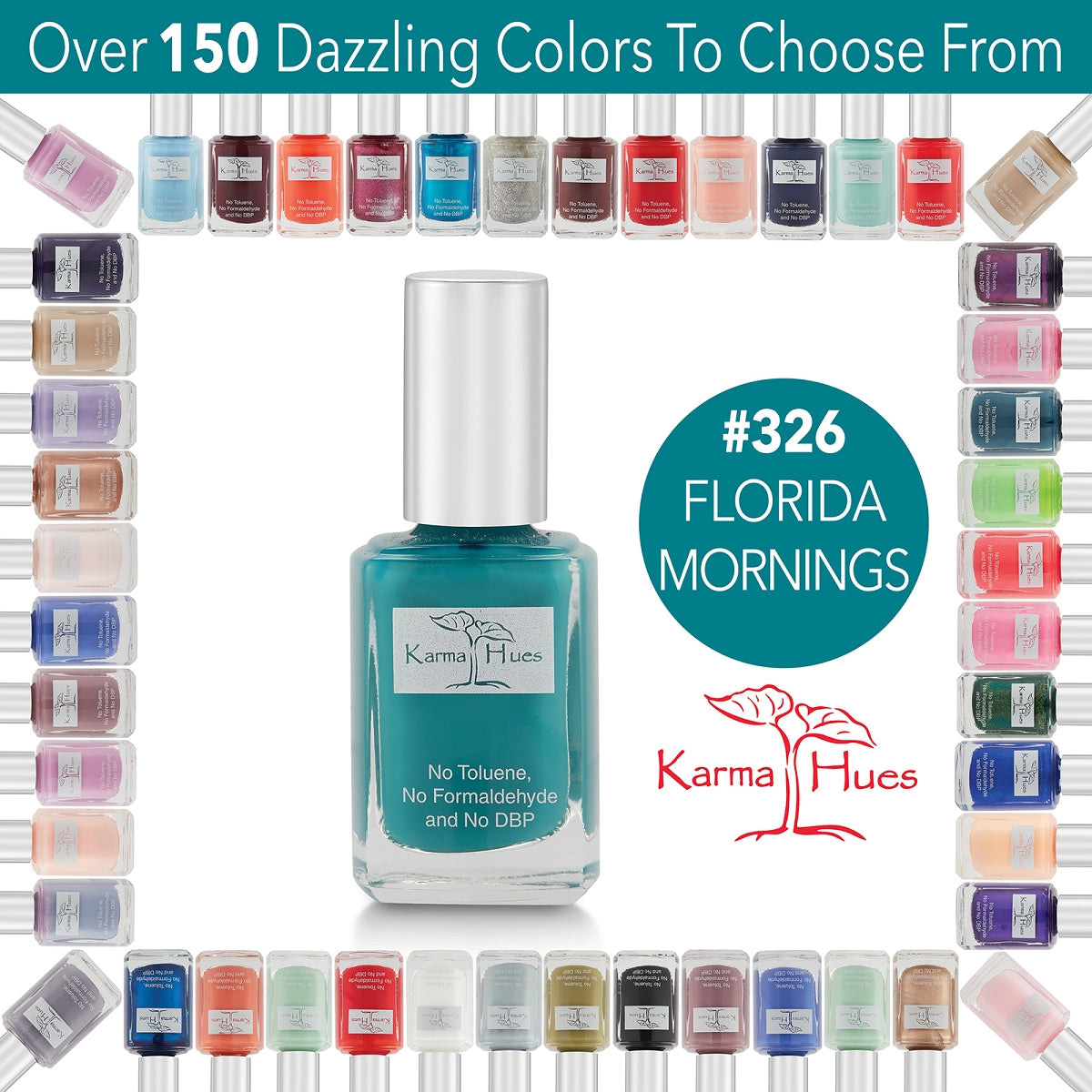 Florida Mornings - Nail Polish; Non-Toxic, Vegan, and Cruelty-Free (