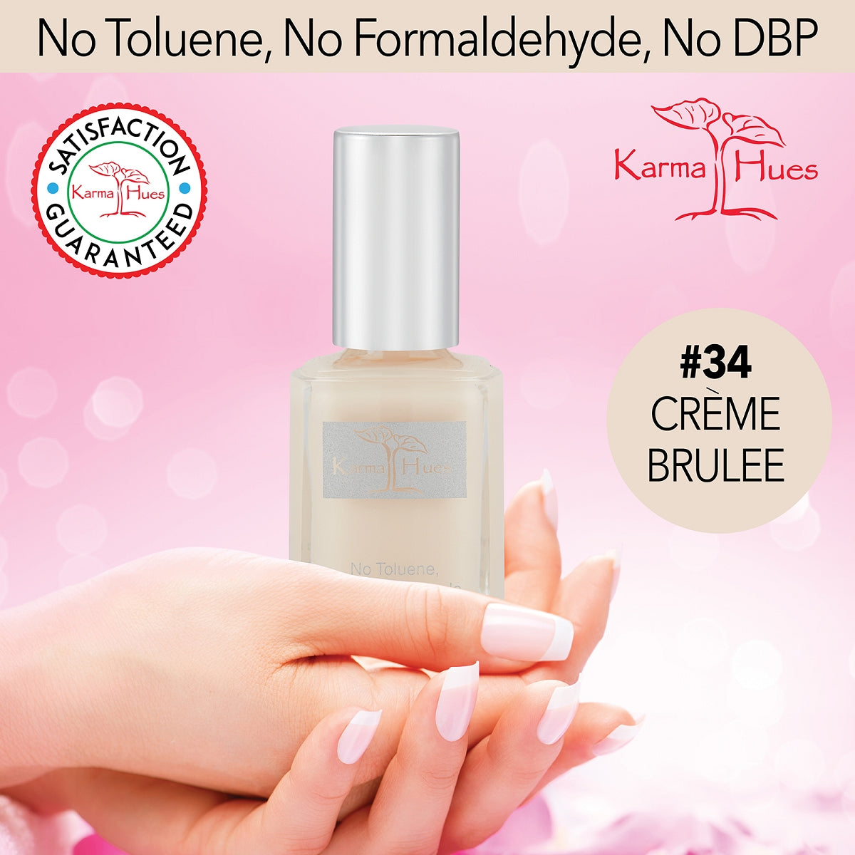 Creme Brulee - Nail Polish; Non-Toxic, Vegan, and Cruelty-Free (