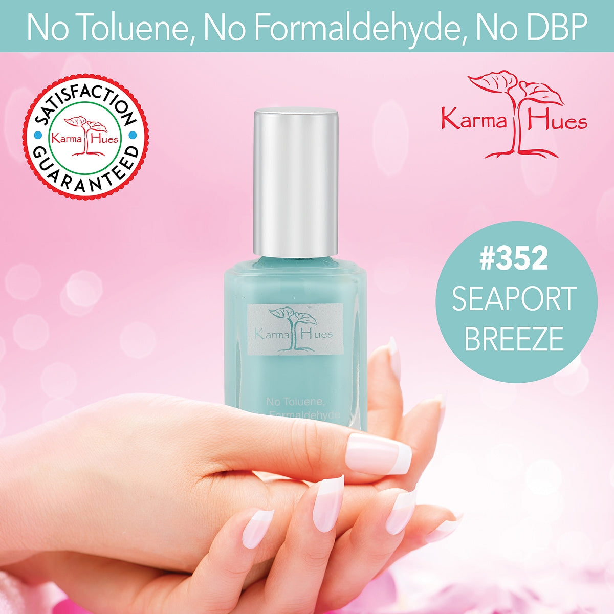 Seaport Breeze - Nail Polish; Non-Toxic, Vegan, and Cruelty-Free (
