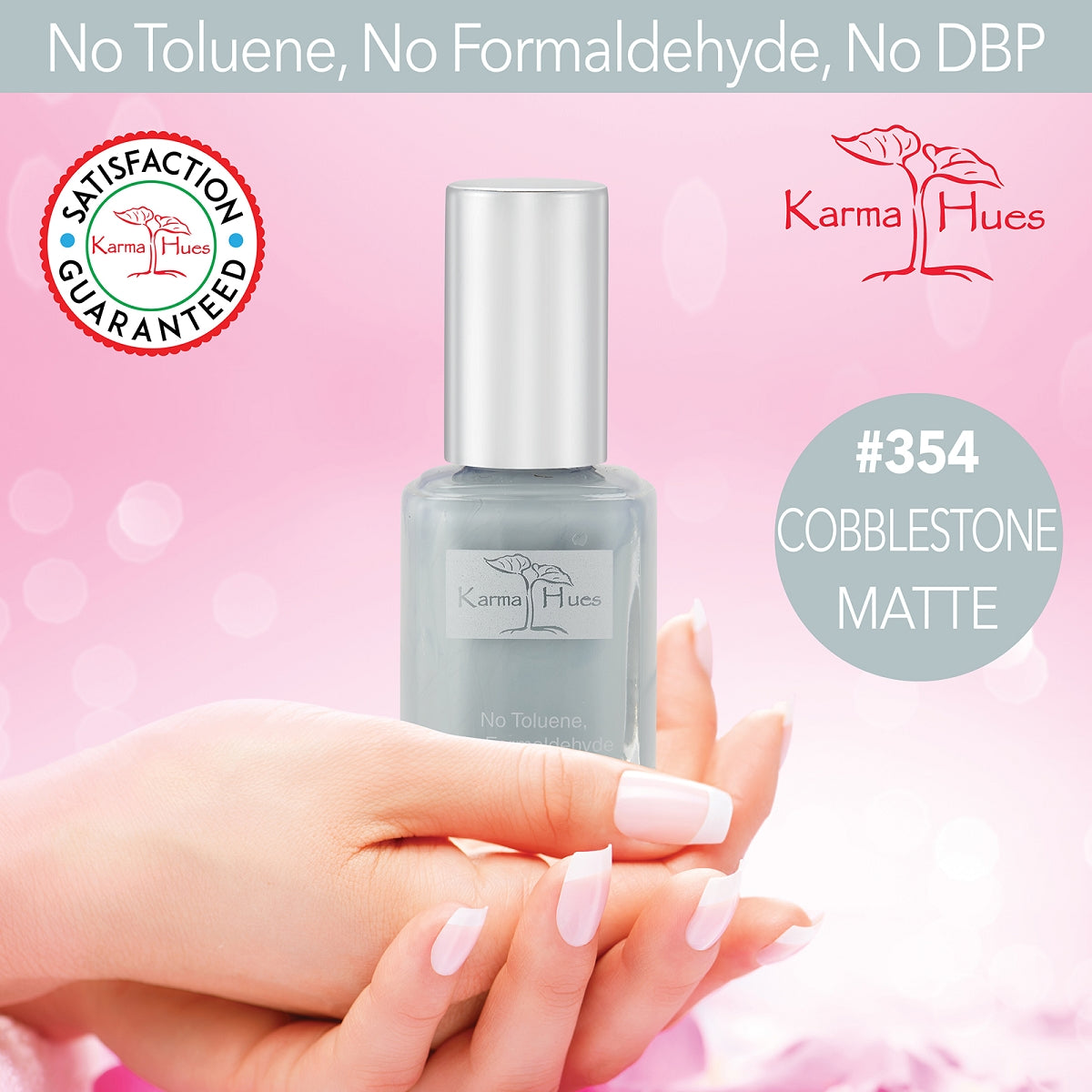 Cobblestone Matte - Nail Polish; Non-Toxic, Vegan, and Cruelty-Free (