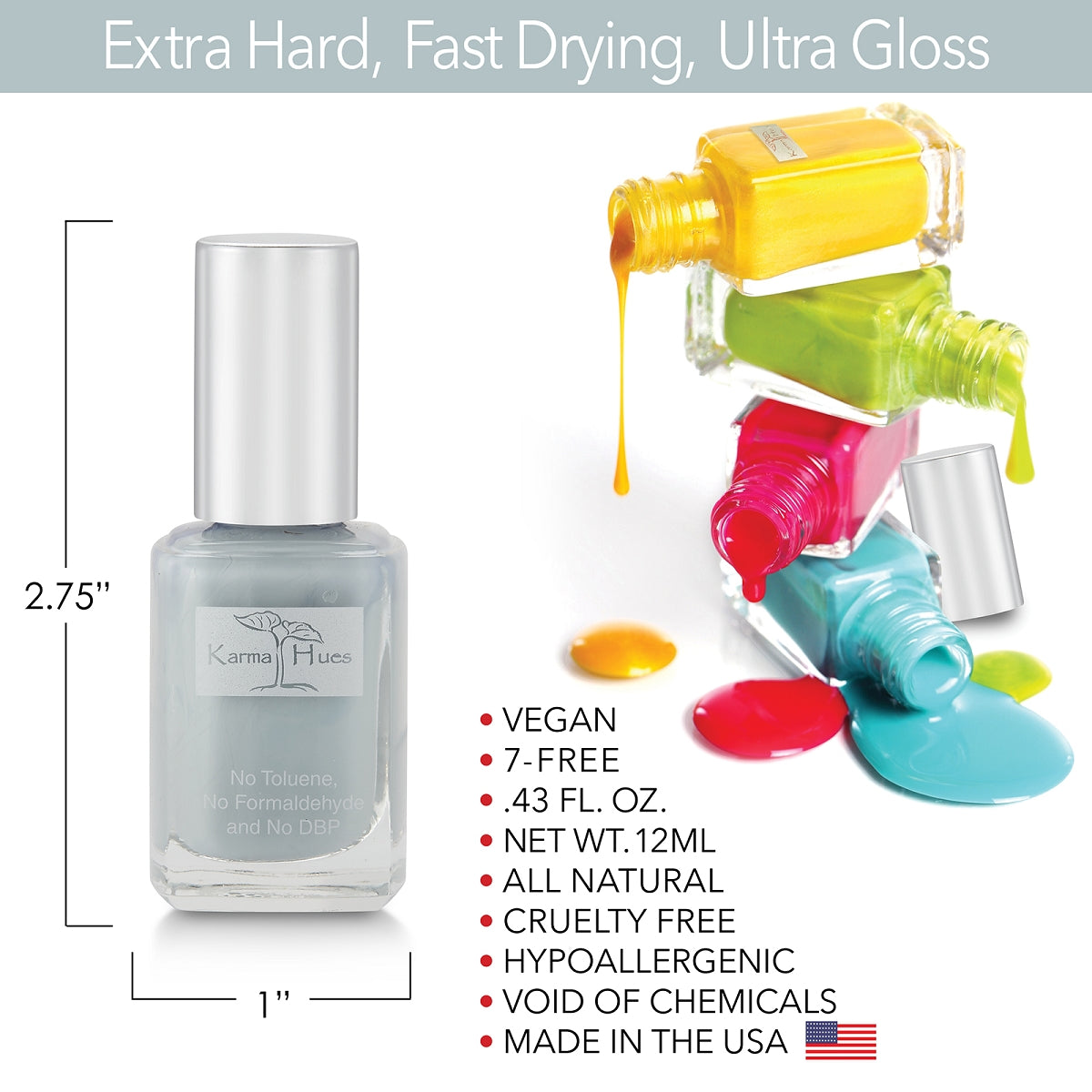 Cobblestone Matte - Nail Polish; Non-Toxic, Vegan, and Cruelty-Free (