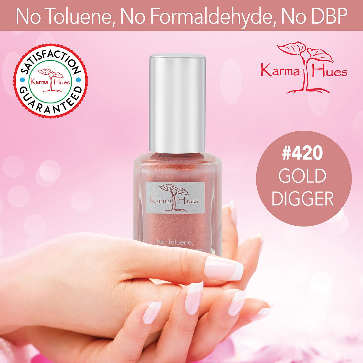 Gold Digger - Nail Polish; Non-Toxic, Vegan, and Cruelty-Free (