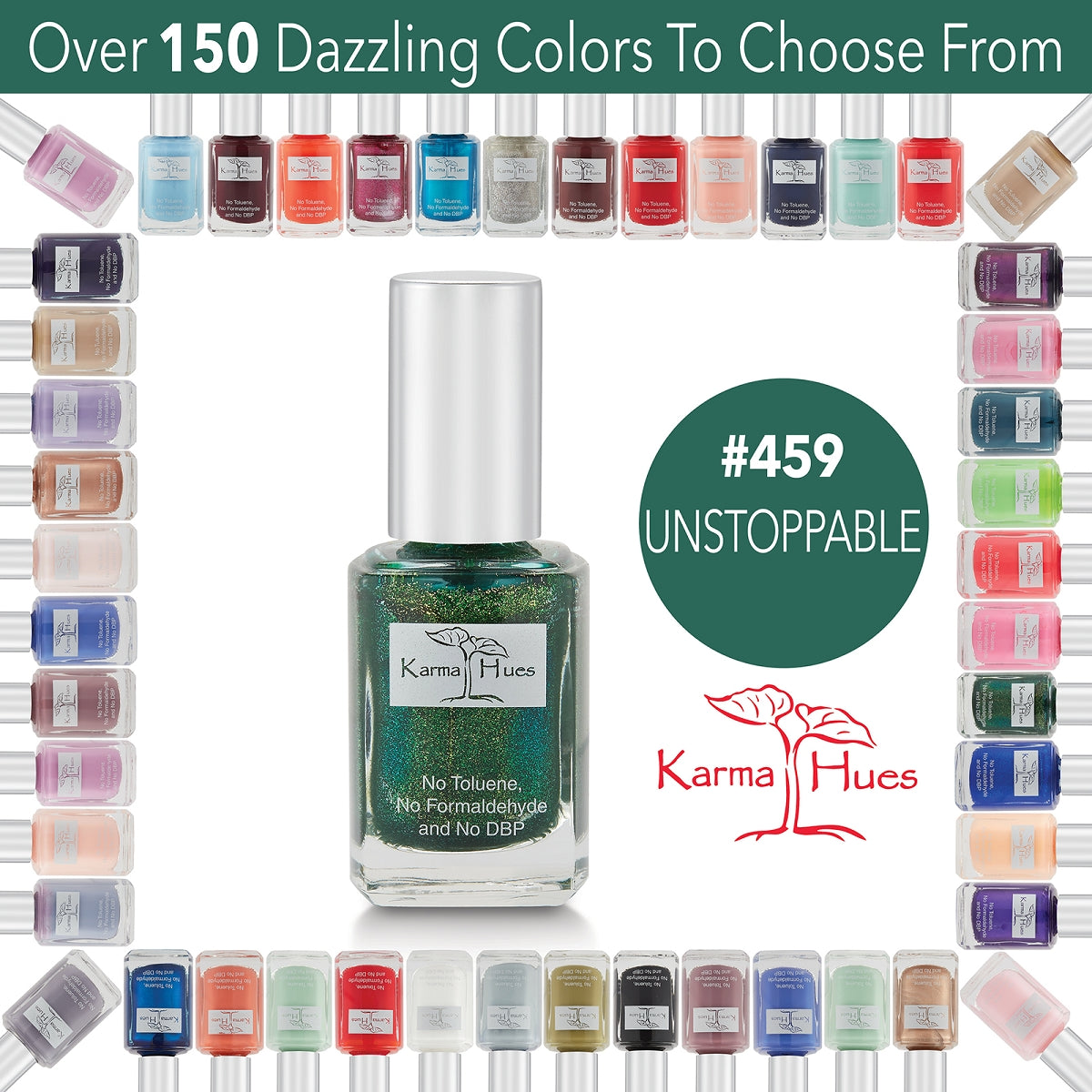 Unstoppable - Nail Polish; Non-Toxic, Vegan, and Cruelty-Free (
