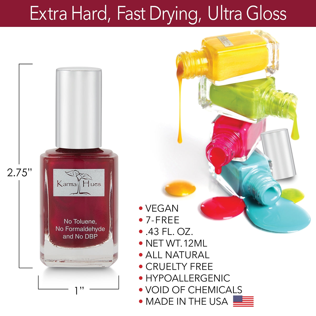 Duchess - Nail Polish; Non-Toxic, Vegan, and Cruelty-Free (