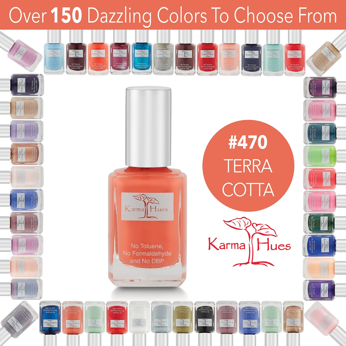 Terra Cotta - Nail Polish; Non-Toxic, Vegan, and Cruelty-Free (