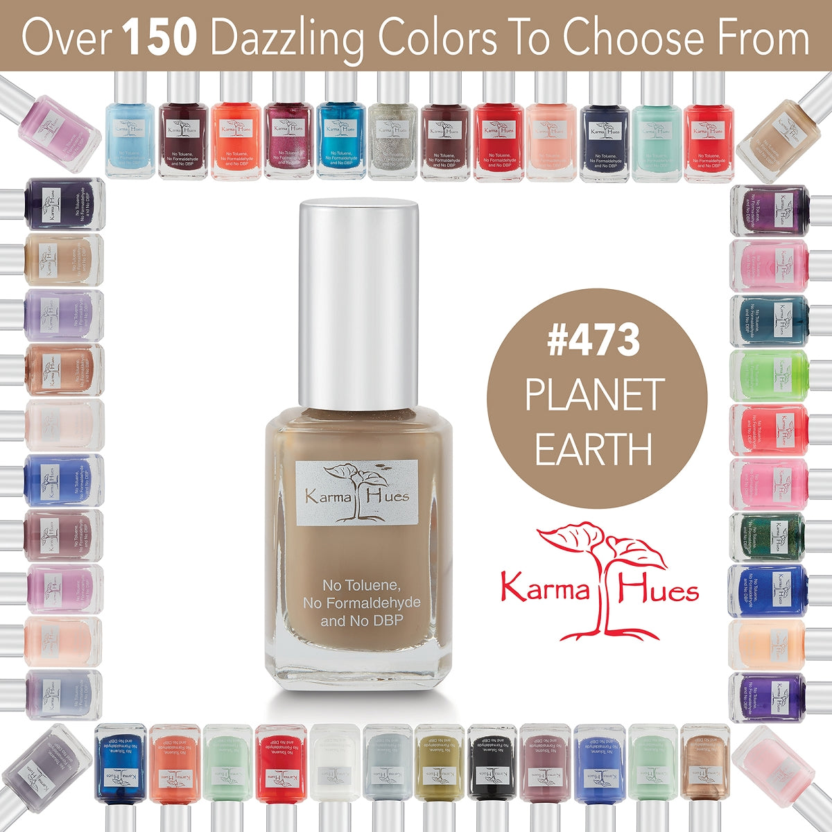 Planet Earth - Nail Polish; Non-Toxic, Vegan, and Cruelty-Free (