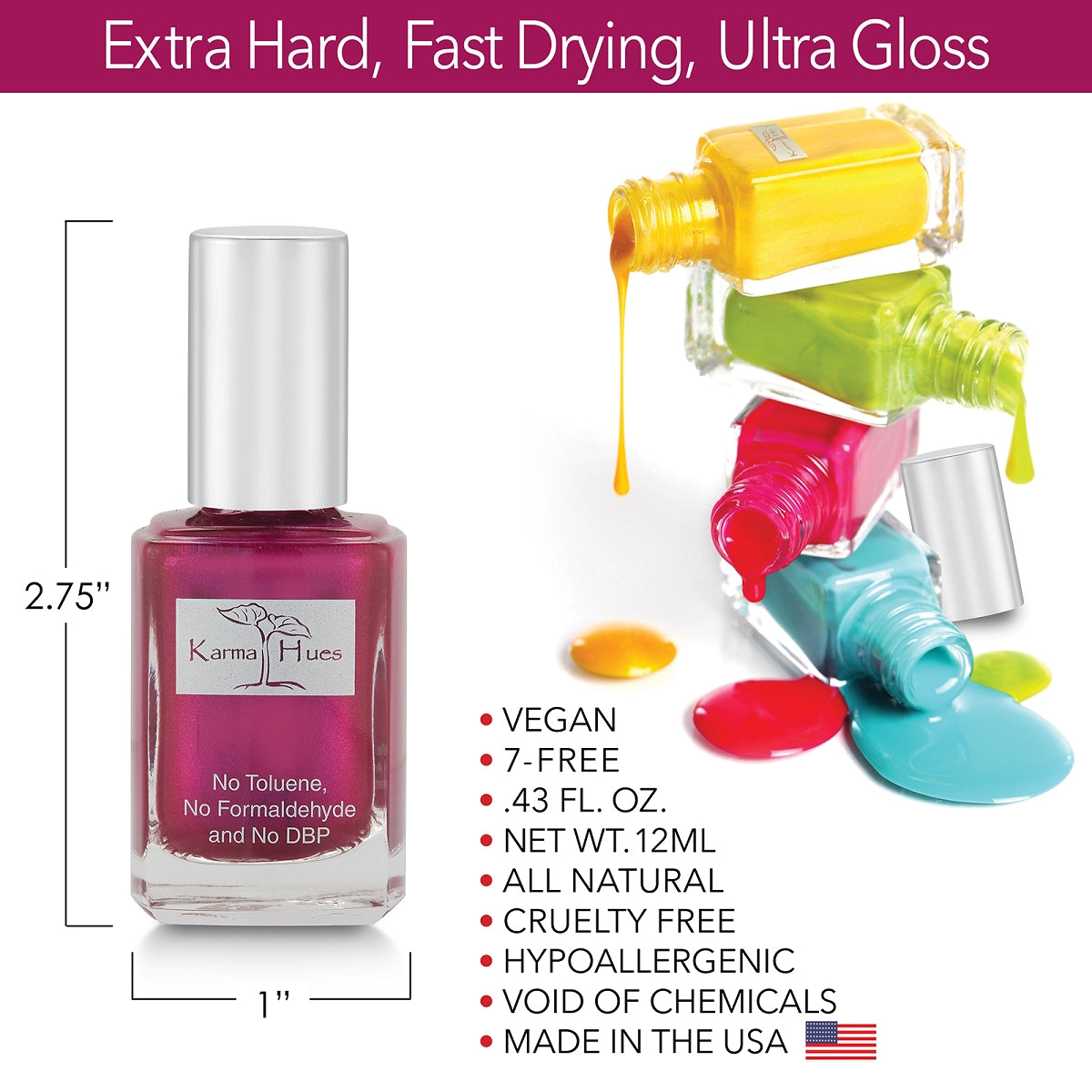 Serendipity - Nail Polish; Non-Toxic, Vegan, and Cruelty-Free (