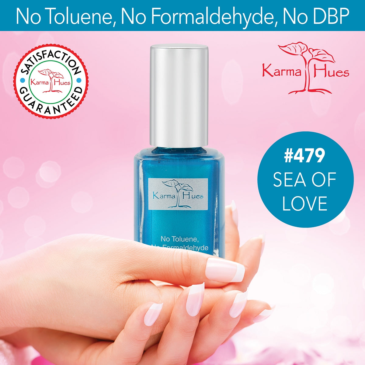 Sea of Love - Nail Polish; Non-Toxic, Vegan, and Cruelty-Free (