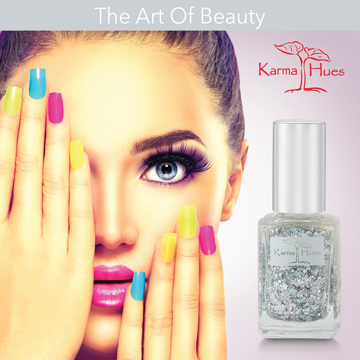 Glitter Bomb - Nail Polish; Non-Toxic, Vegan, and Cruelty-Free (