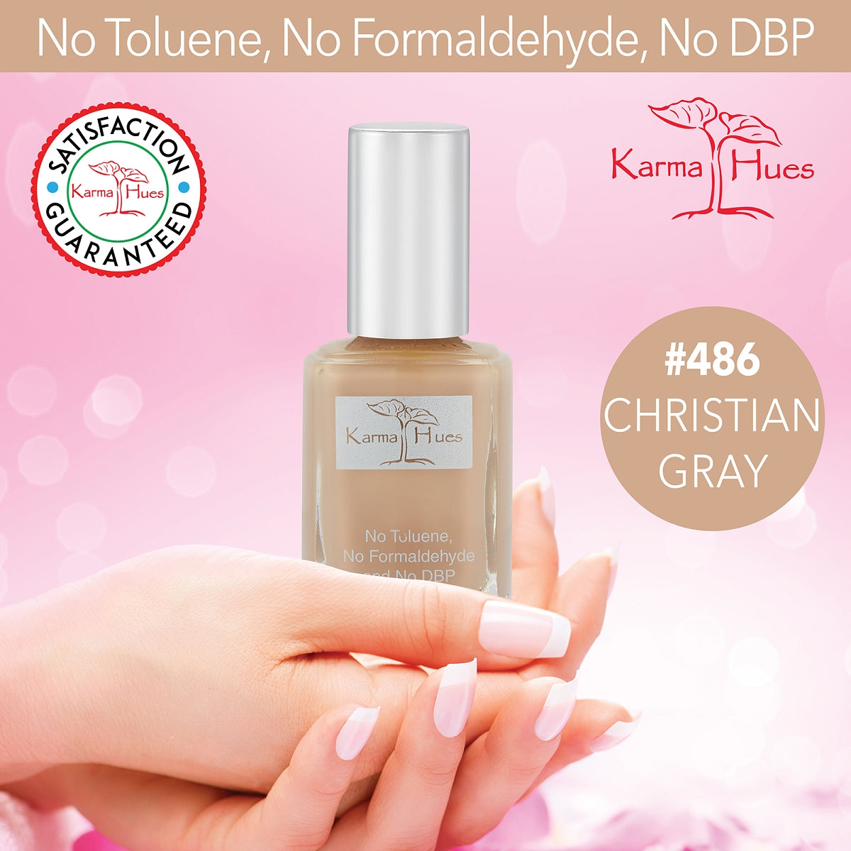 Christian Gray - Nail Polish; Non-Toxic, Vegan, and Cruelty-Free (