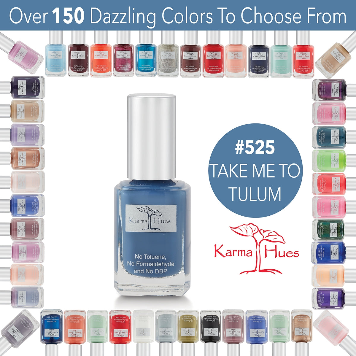 Take Me to Tulum - Nail Polish; Non-Toxic, Vegan, and Cruelty-Free (