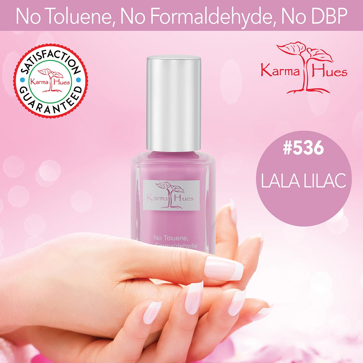 Lala Lilac - Nail Polish; Non-Toxic, Vegan, and Cruelty-Free (
