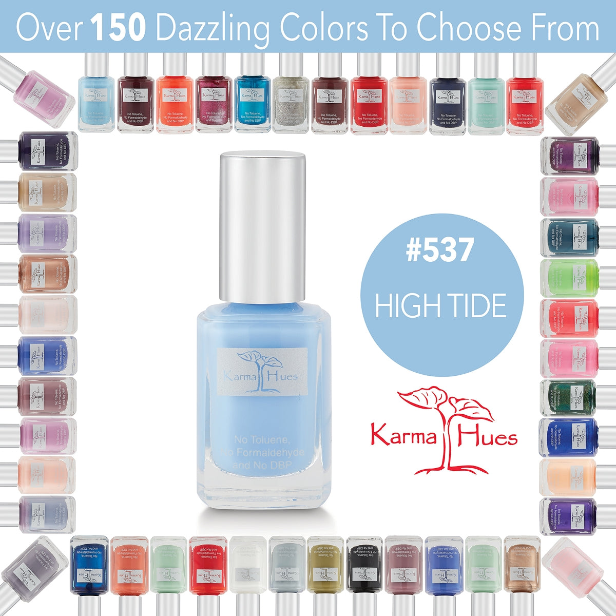 High Tide - Nail Polish; Non-Toxic, Vegan, and Cruelty-Free (