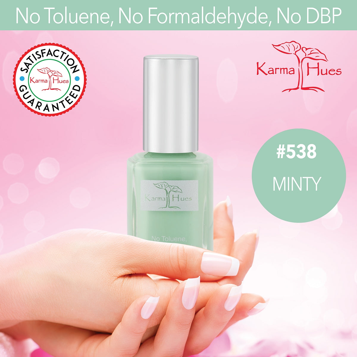 Minty - Nail Polish; Non-Toxic, Vegan, and Cruelty-Free (