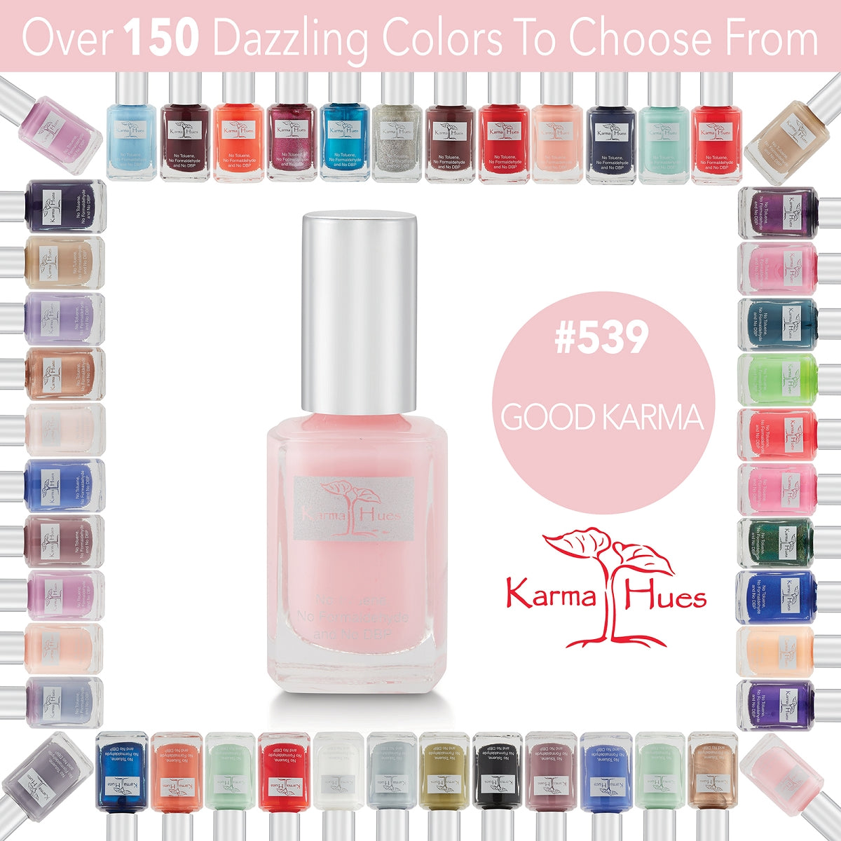 Good Karma - Nail Polish; Non-Toxic, Vegan, and Cruelty-Free (