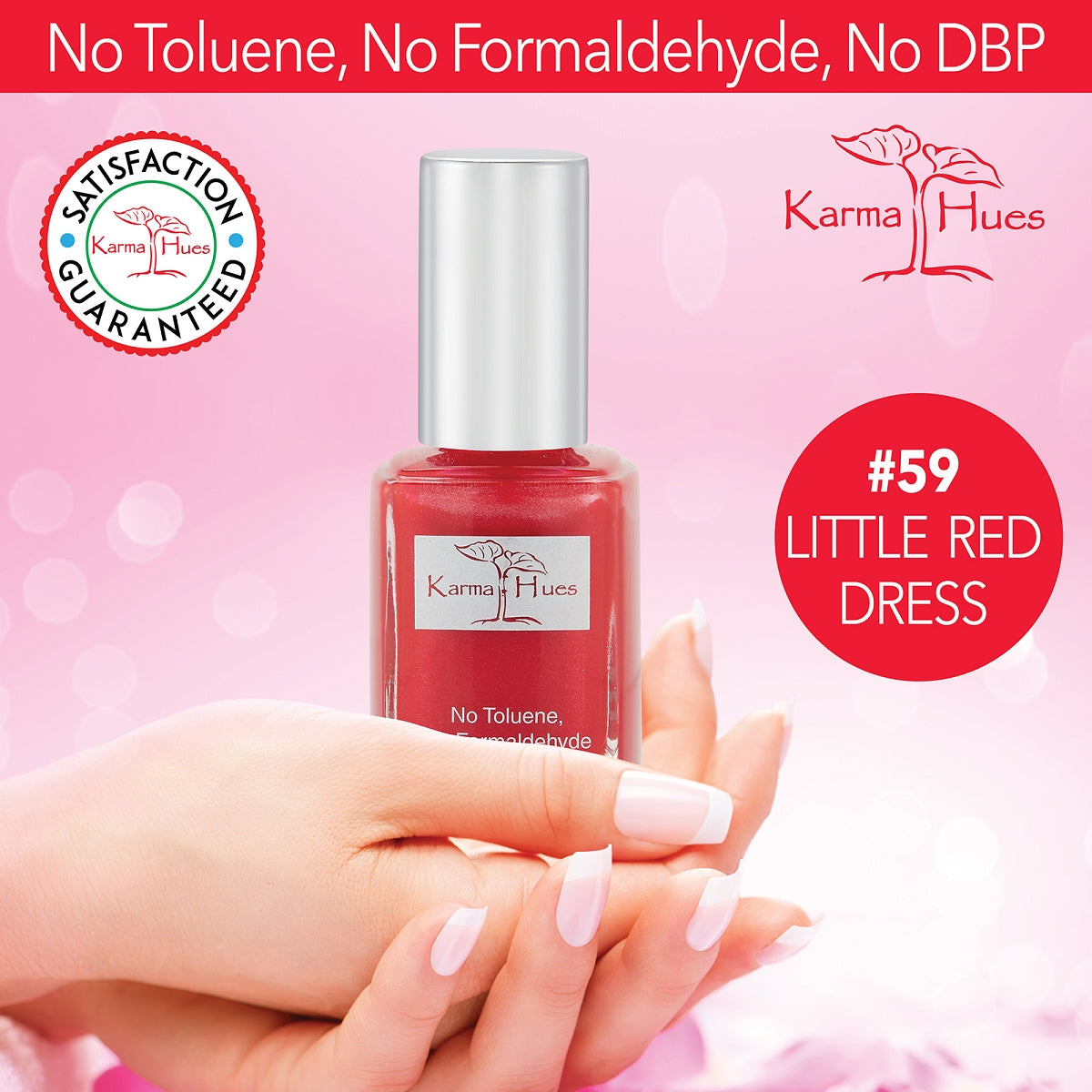 Little Red Dress - Nail Polish; Non-Toxic, Vegan, and Cruelty-Free (