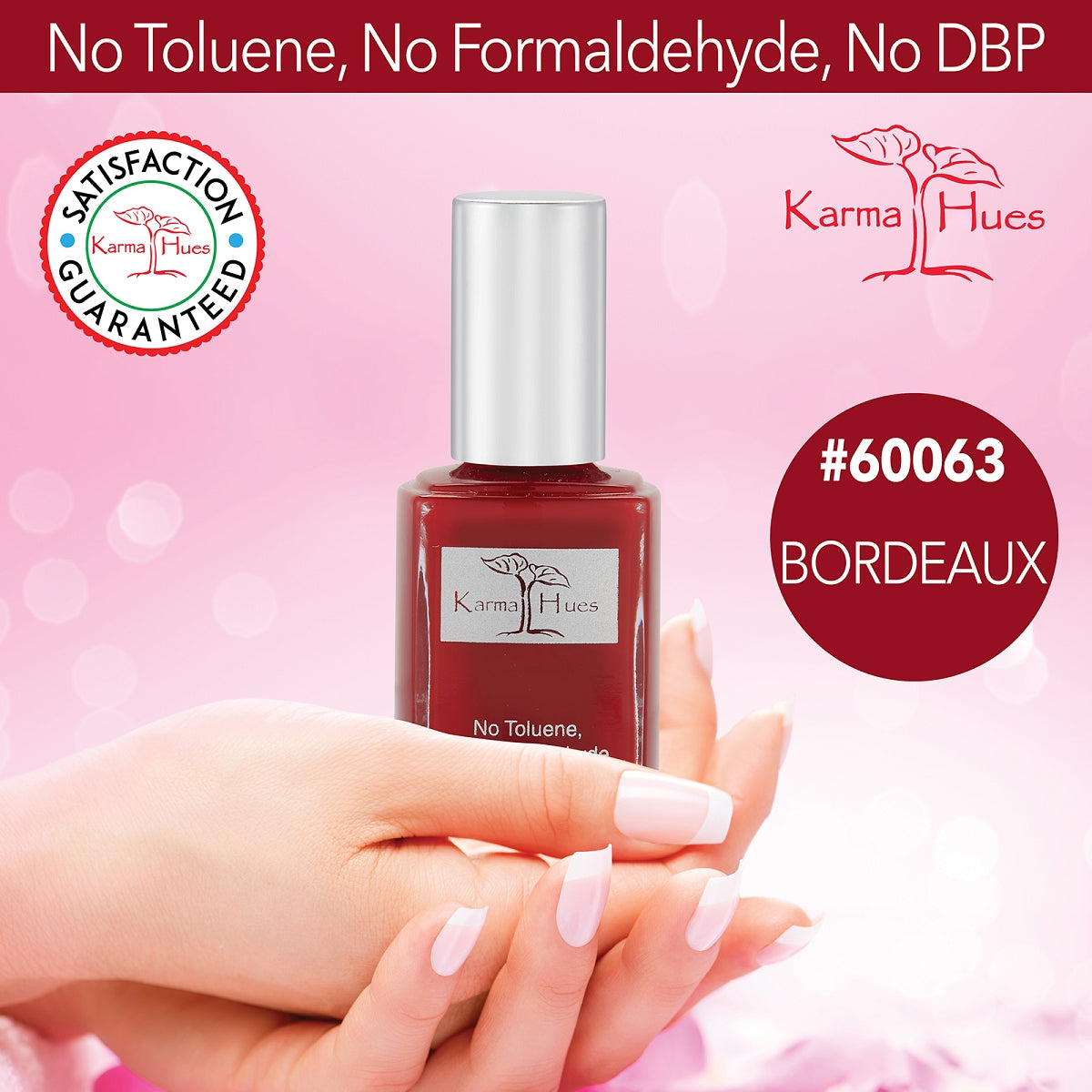 Bordeaux - Nail Polish; Non-Toxic, Vegan, and Cruelty-Free (