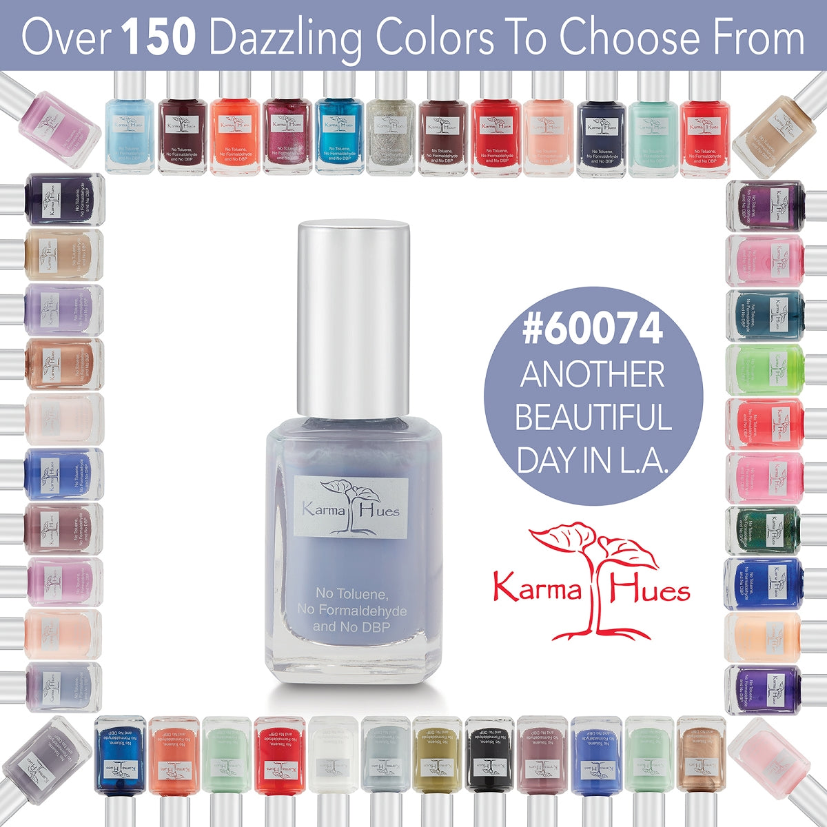 Another Beautiful Day in LA - Nail Polish; Non-Toxic, Vegan, and Cruelty-Free (