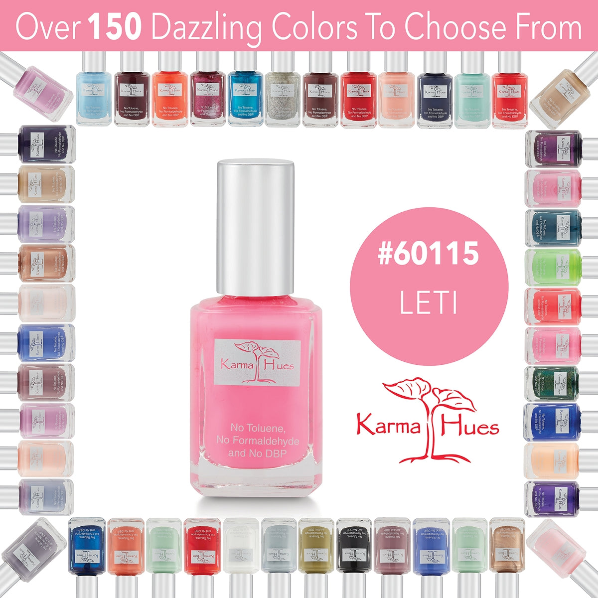 Leti - Nail Polish; Non-Toxic, Vegan, and Cruelty-Free (
