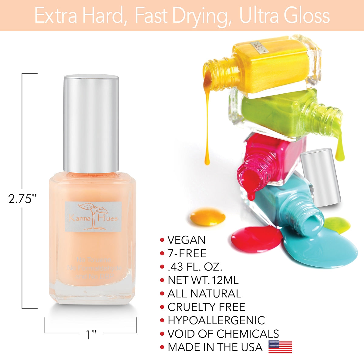 Madison Ave - Nail Polish; Non-Toxic, Vegan, and Cruelty-Free (