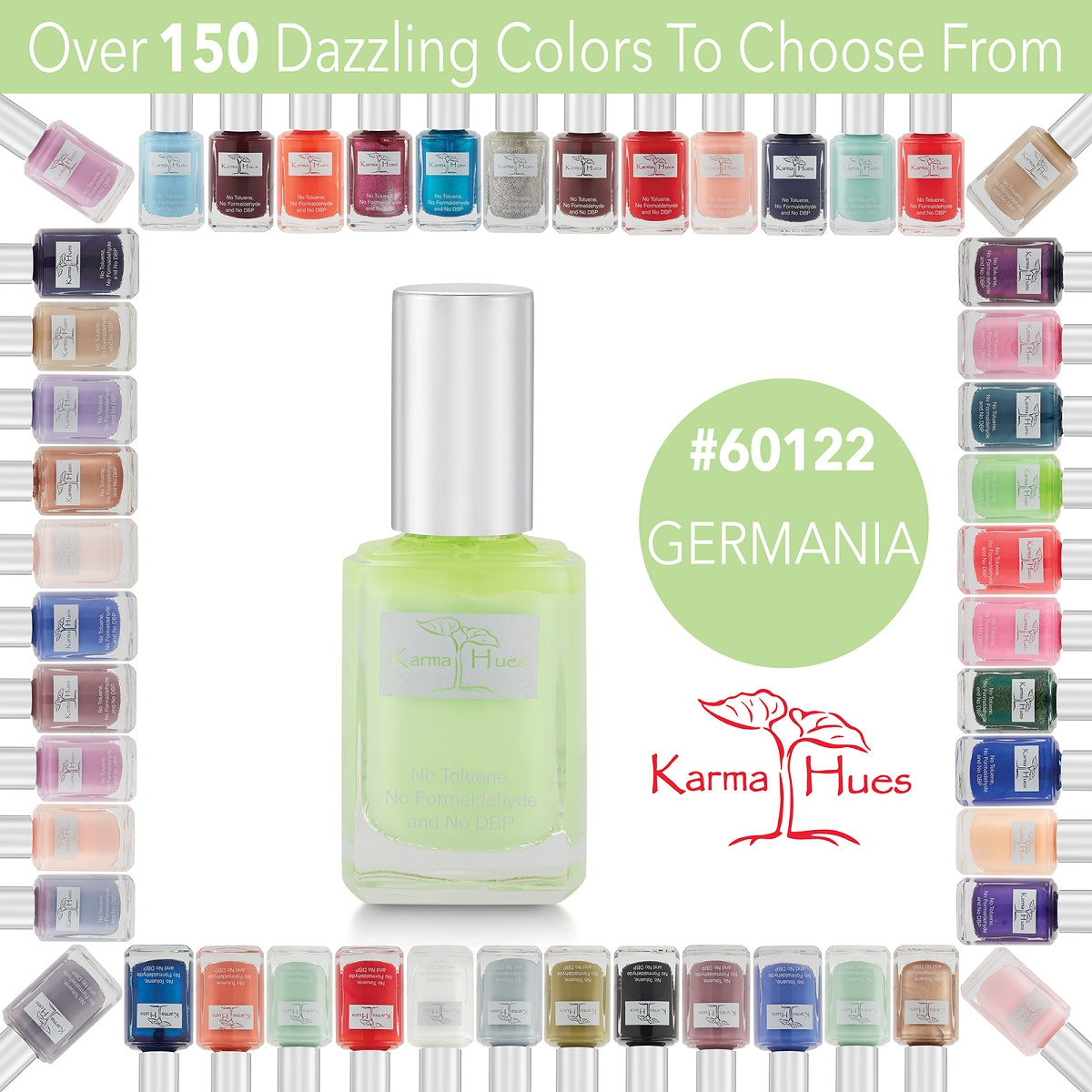 Germania - Nail Polish; Non-Toxic, Vegan, and Cruelty-Free (