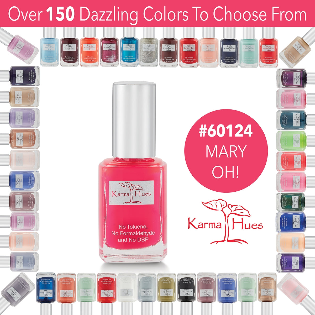 Mary Oh! - Nail Polish; Non-Toxic, Vegan, and Cruelty-Free (