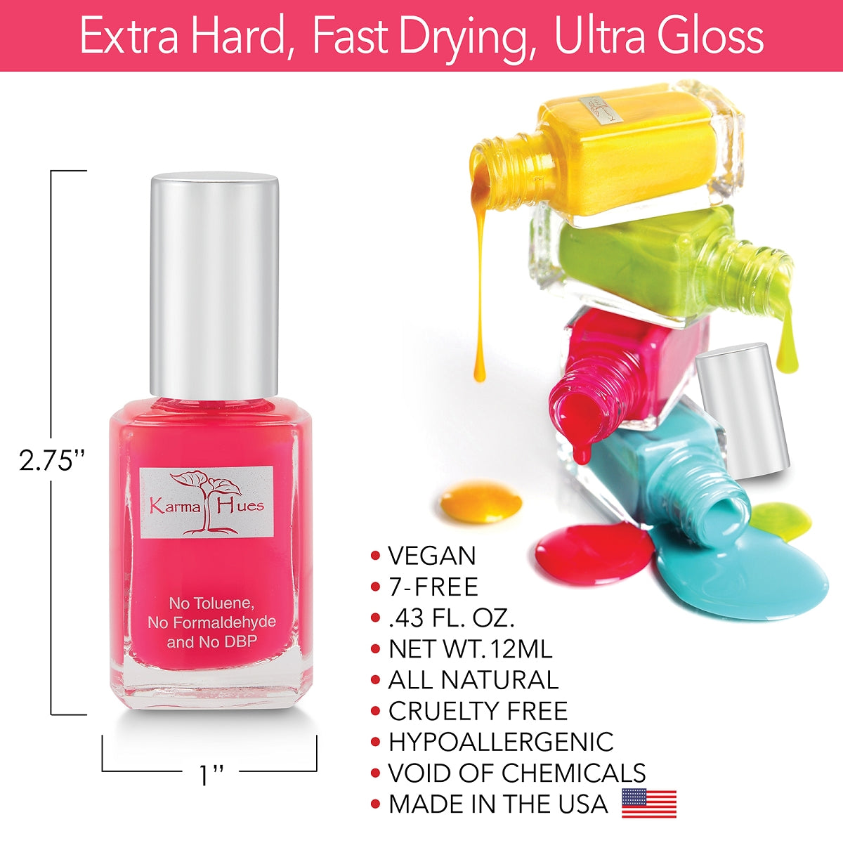 Mary Oh! - Nail Polish; Non-Toxic, Vegan, and Cruelty-Free (