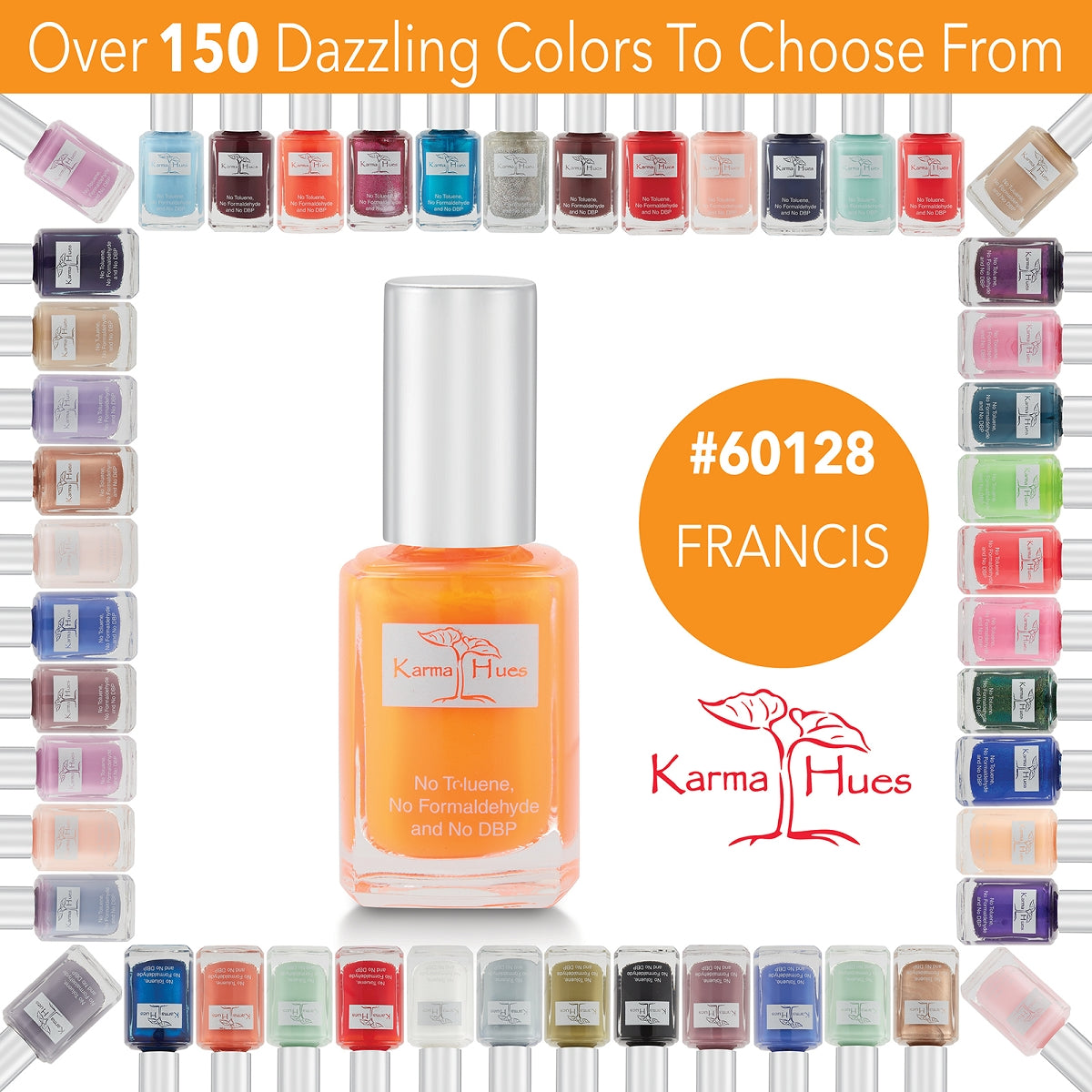 Francis - Nail Polish; Non-Toxic, Vegan, and Cruelty-Free (