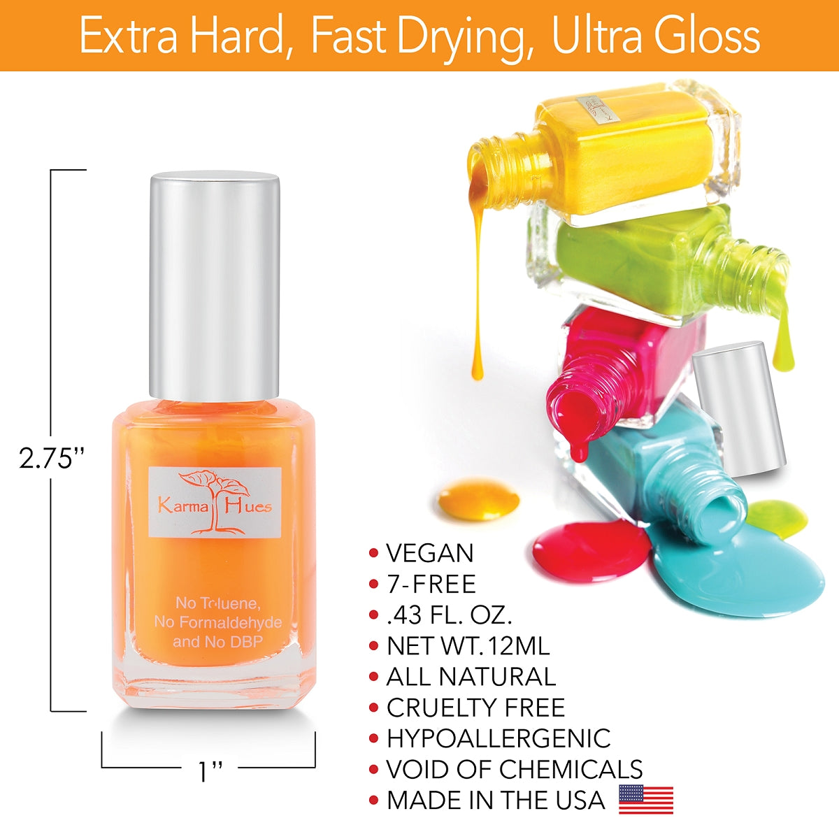 Francis - Nail Polish; Non-Toxic, Vegan, and Cruelty-Free (